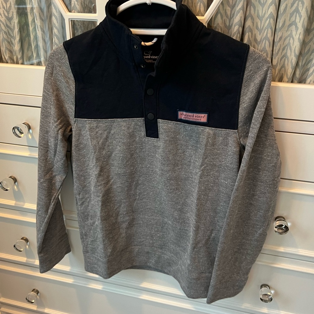 Vineyard Vines, Boys Quarter Zip, M (12-14)